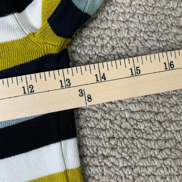 Hallhuber Womens Sweater Size Small Multicolor Striped Long Sleeves Pullover - Picture 7 of 10